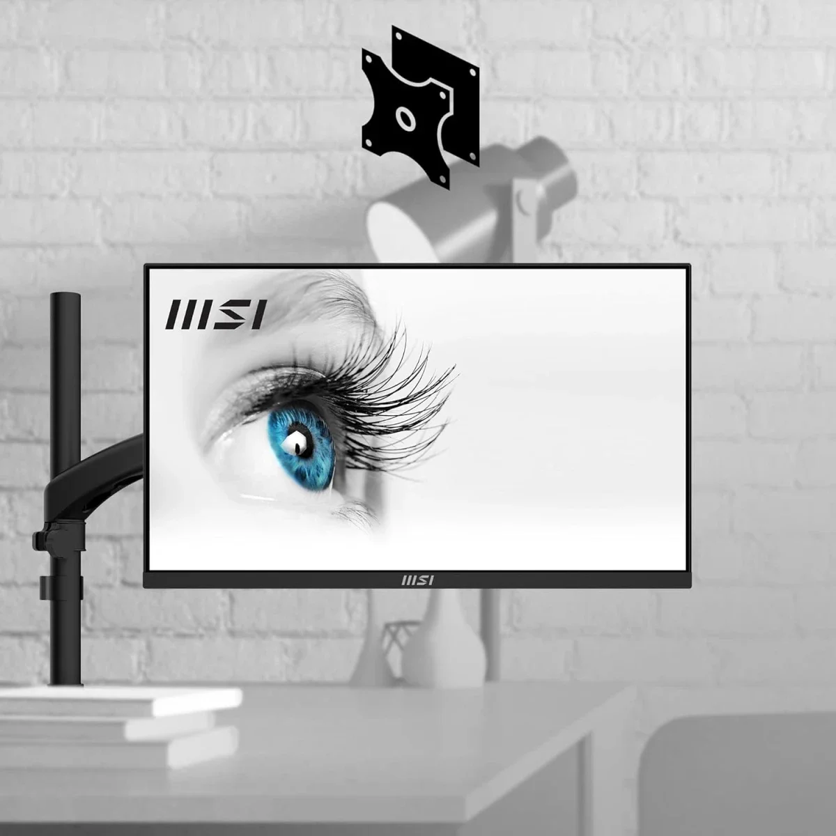 MSI PRO MP2412 24-Inch Full HD 100Hz VA Monitor, 1ms, HDMI & DisplayPort - Black - Thumbnail 7