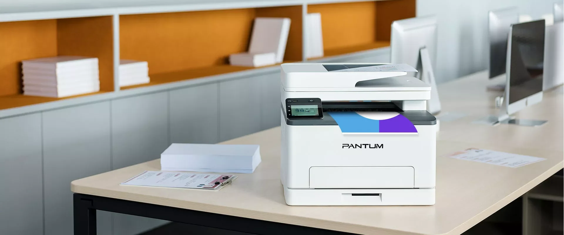 طابعة Pantum CM1100ADW ليزر ملونة متعددة الوظائف - Image 7
