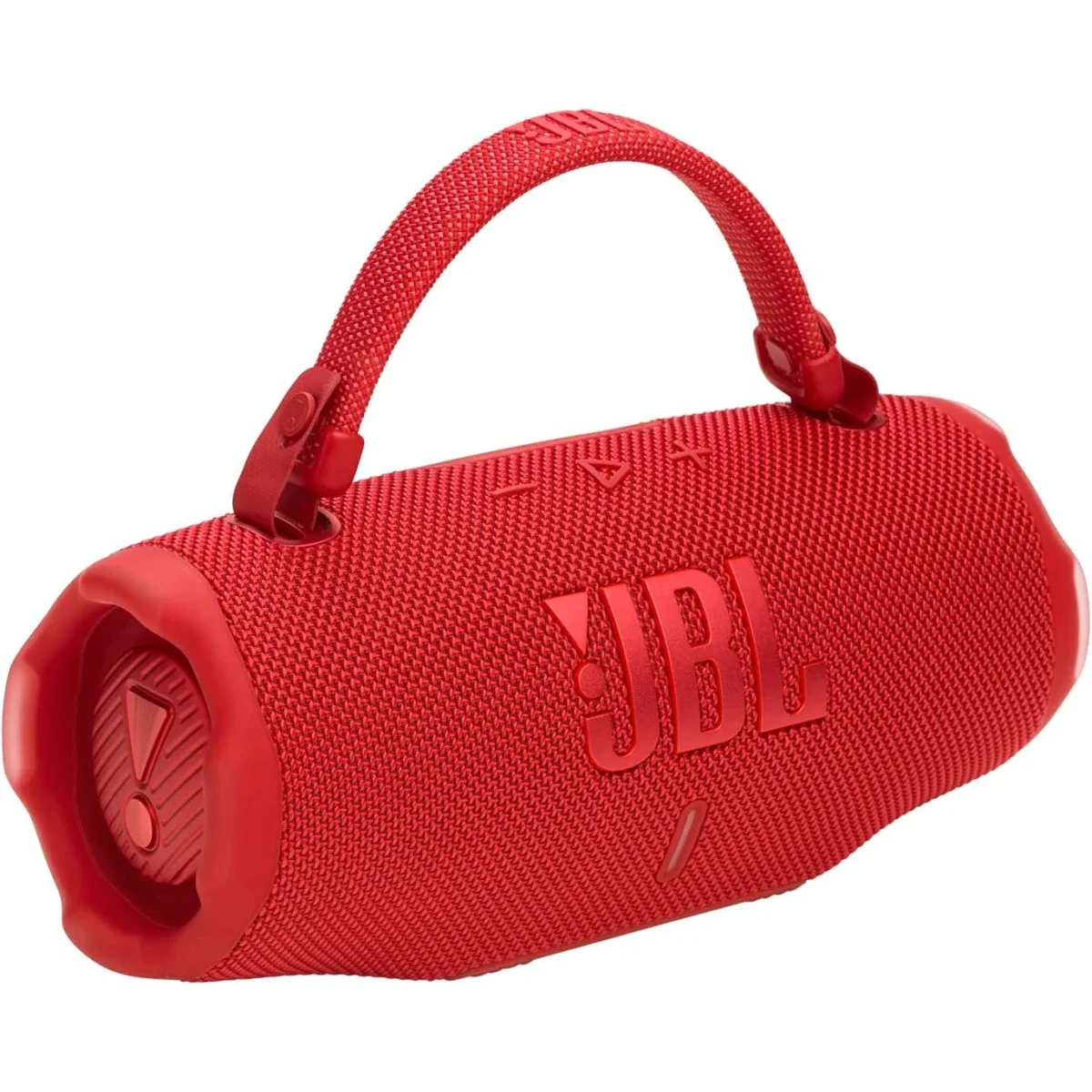 سماعة JBL Charge 6 محمولة بتقنية Bluetooth ومقاومة للماء مع AI Sound Boost، تشغيل حتى 28 ساعة، أحمر - Thumbnail 2