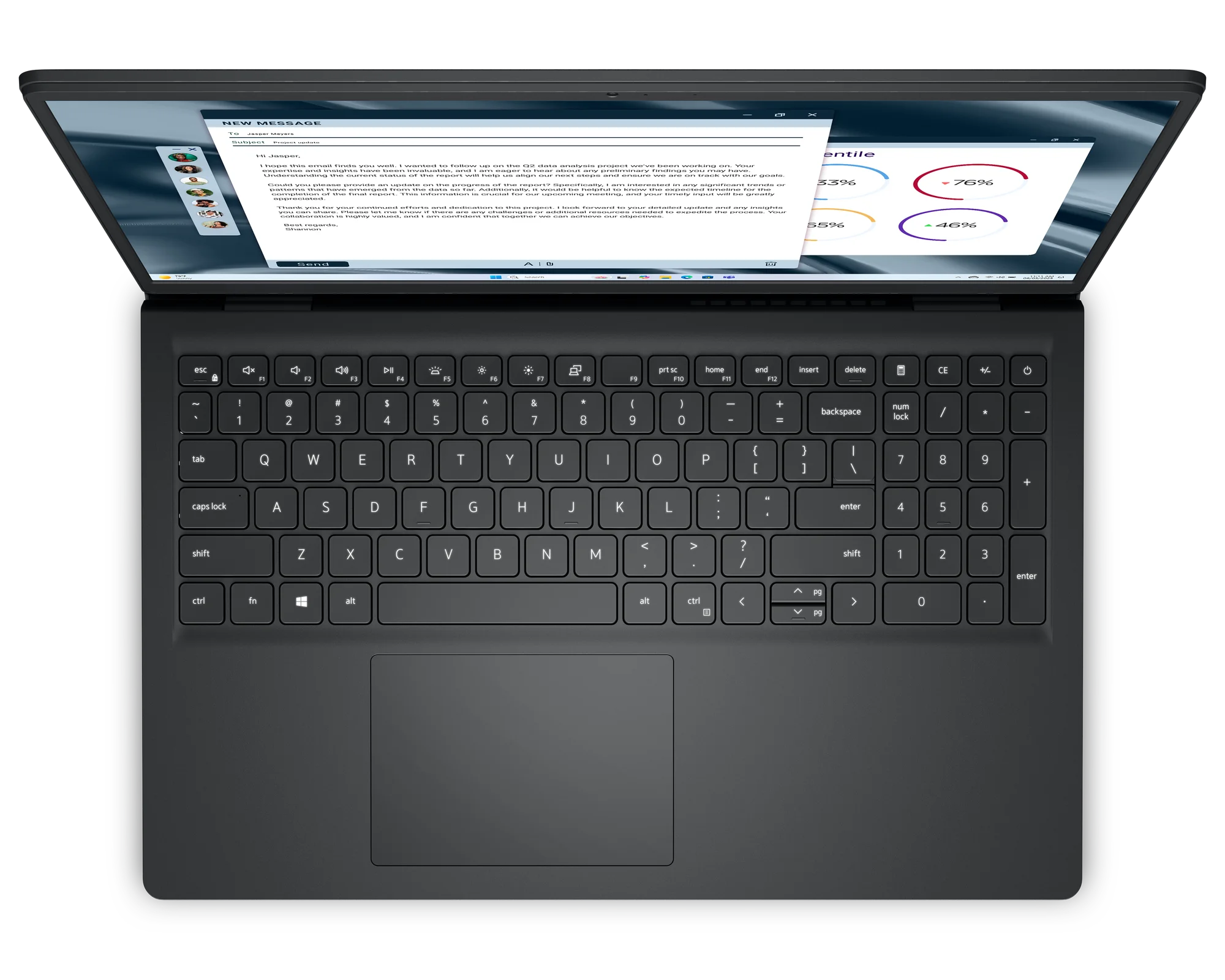 لابتوب Dell Pro 15 Essential PV15250 بمعالج Core i7-1355U وذاكرة 8GB وSSD 512GB وشاشة 15.6 إنش FHD 120Hz مع باور بانك 20000mAh - Thumbnail 8