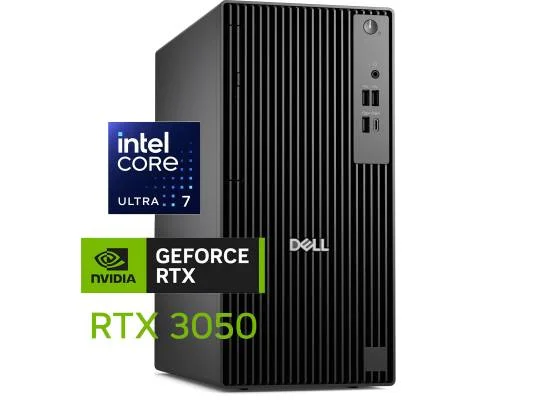 Dell Pro Tower QCT1250 Desktop PC, Core Ultra 7 265, RTX 3050 6GB, 16GB DDR5, 512GB SSD - Image 4