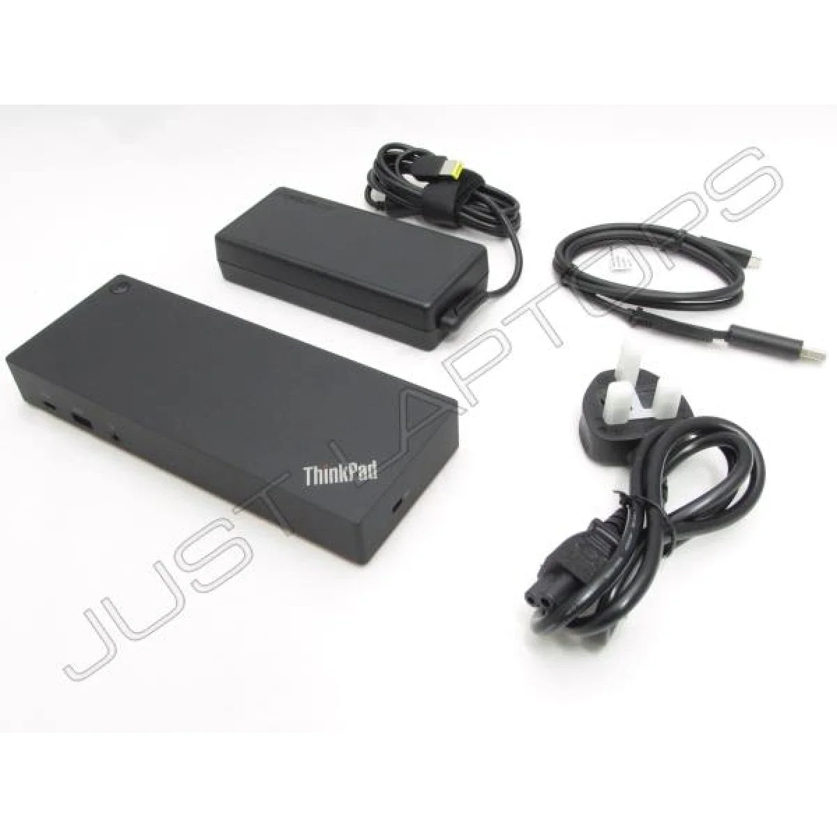 محطة لمجموعة واسعة من المنافذ Lenovo ThinkPad Universal Hybrid USB-C مع محول USB-A لأجهزة اللابتوب - Thumbnail 2