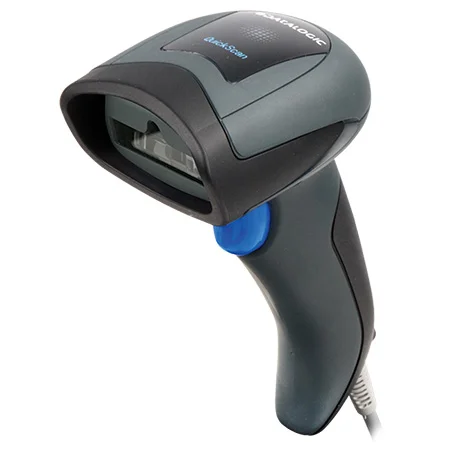 ماسح باركود Datalogic QuickScan QD2131 سلكي 1D مع طقم USB - أسود - Thumbnail 5