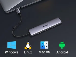موزع Ugreen USB-C ‏4 في 1 - Thumbnail 11