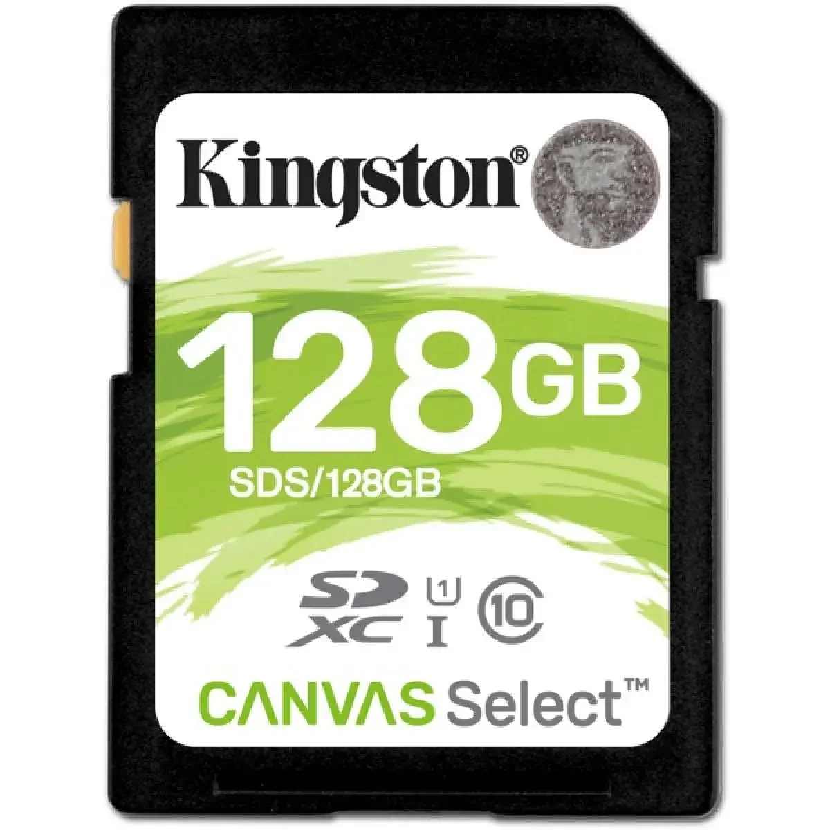كرت ذاكرة SD Kingston Canvas Select Plus سعة 128GB بسرعة 100MB/s SDS2