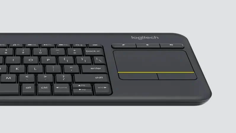 كيبورد Logitech K400 Plus لاسلكي مع لوحة لمس مدمجة - Image 4