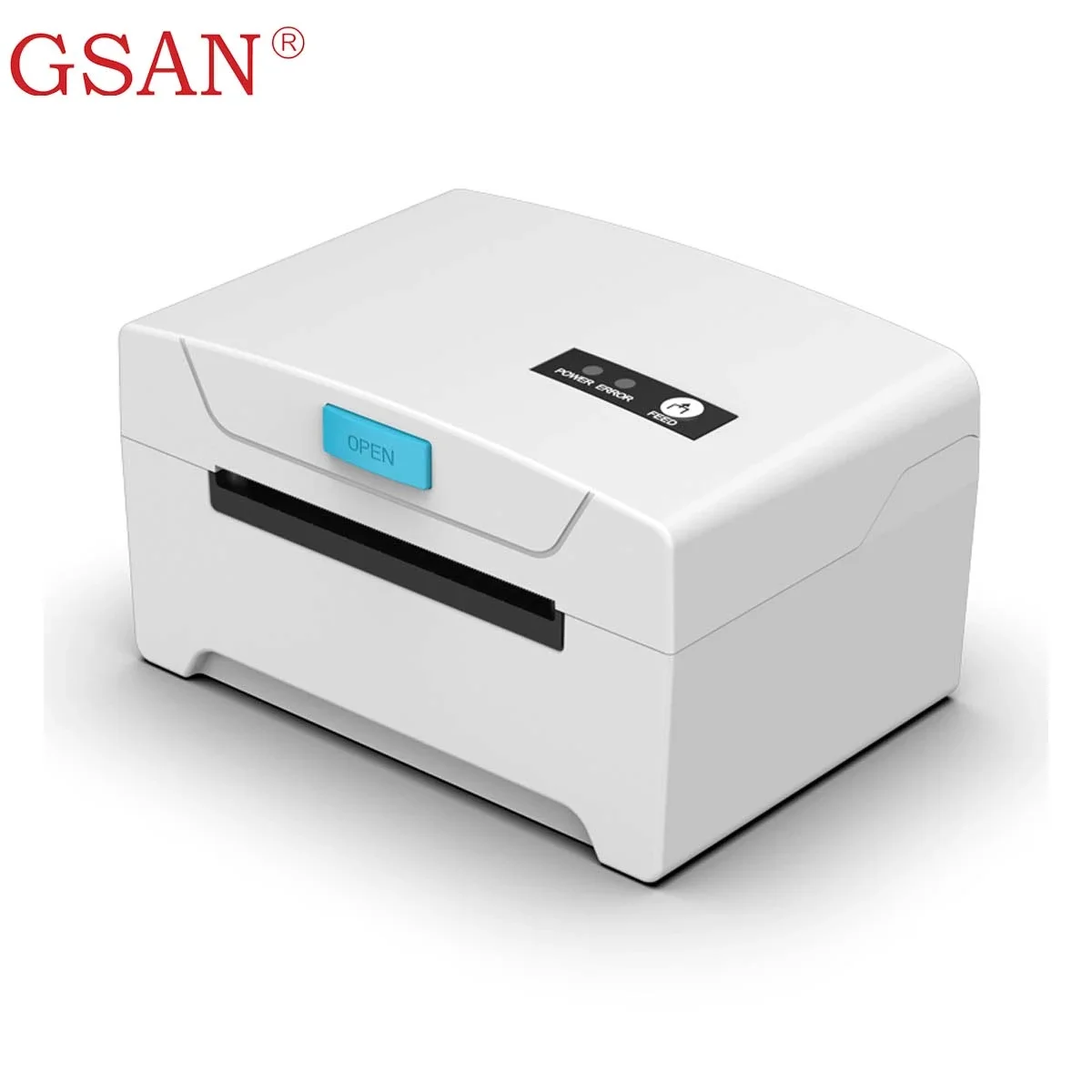 طابعة ملصقات باركود حرارية GSAN GS-8600 بعرض 80 مم وسرعة 200 مم/ثانية USB