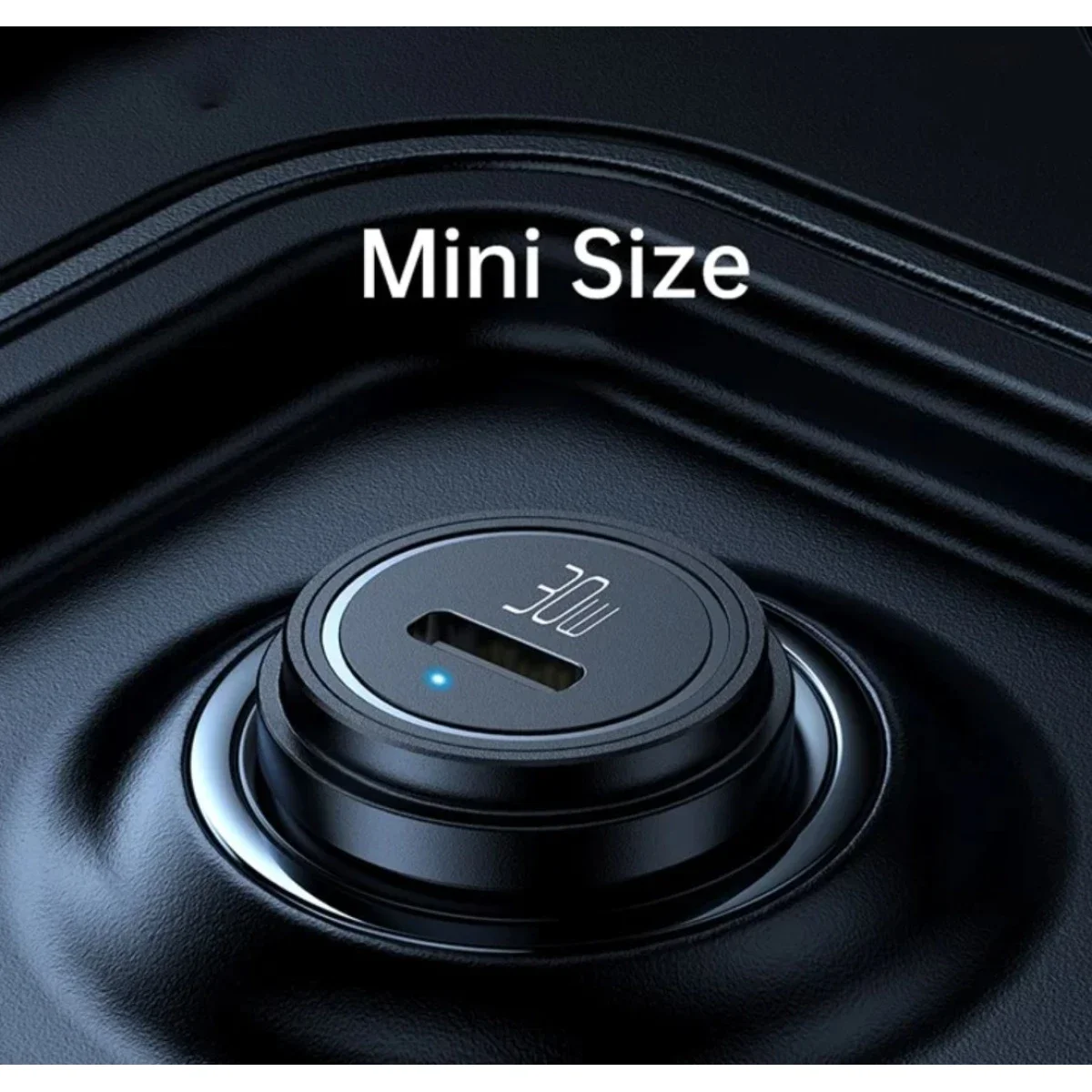 Mcdodo CC-7491 30W USB-C PD Mini Car Charger - Black - Image 3
