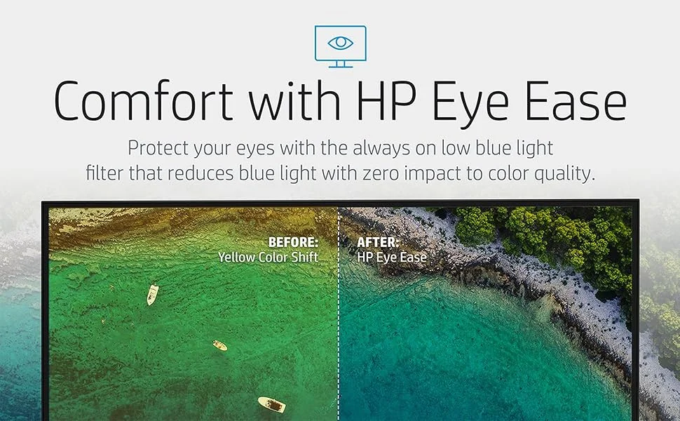 شاشة HP 322pv Series 3 Pro مقاس 22 إنش Full HD بتردد 75Hz باللون الأسود - Thumbnail 7