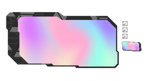 MSI MAG 255XF 25-Inch Rapid IPS FHD Gaming Monitor, 300Hz, 0.5ms, Black - Thumbnail 20