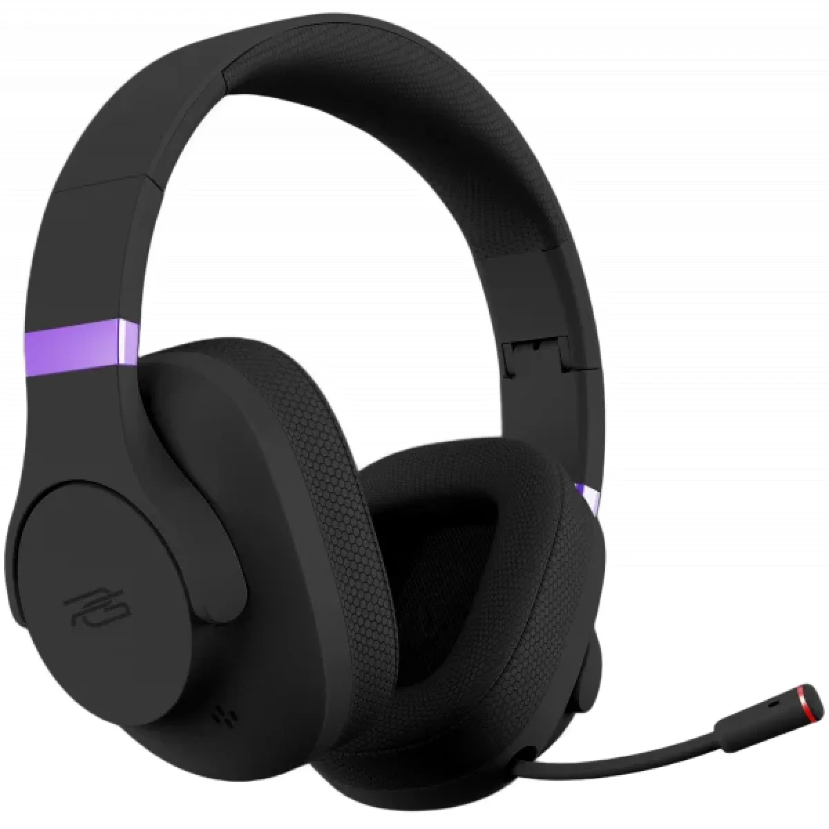 Proove Gaming Bliss Bluetooth 5.4 Gaming Headset with Foldable Microphone, Black (GHBLPP010001) - Thumbnail 4
