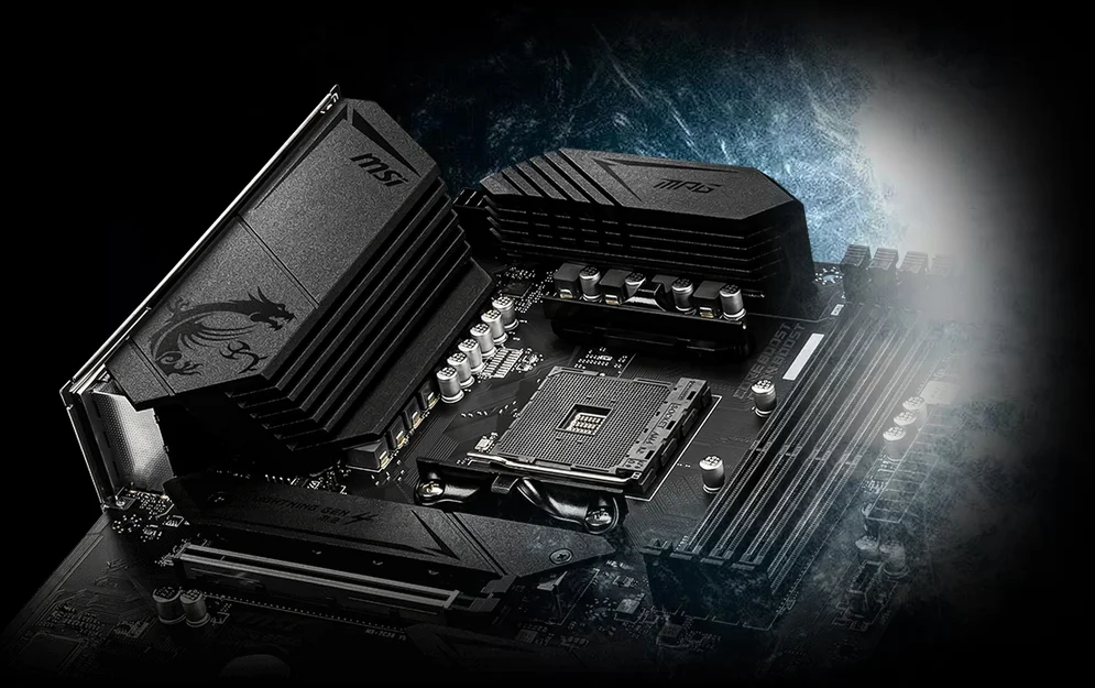 لوحة أم MSI MPG B550 Gaming Plus بمقبس AM4 وبحجم ATX - Thumbnail 10