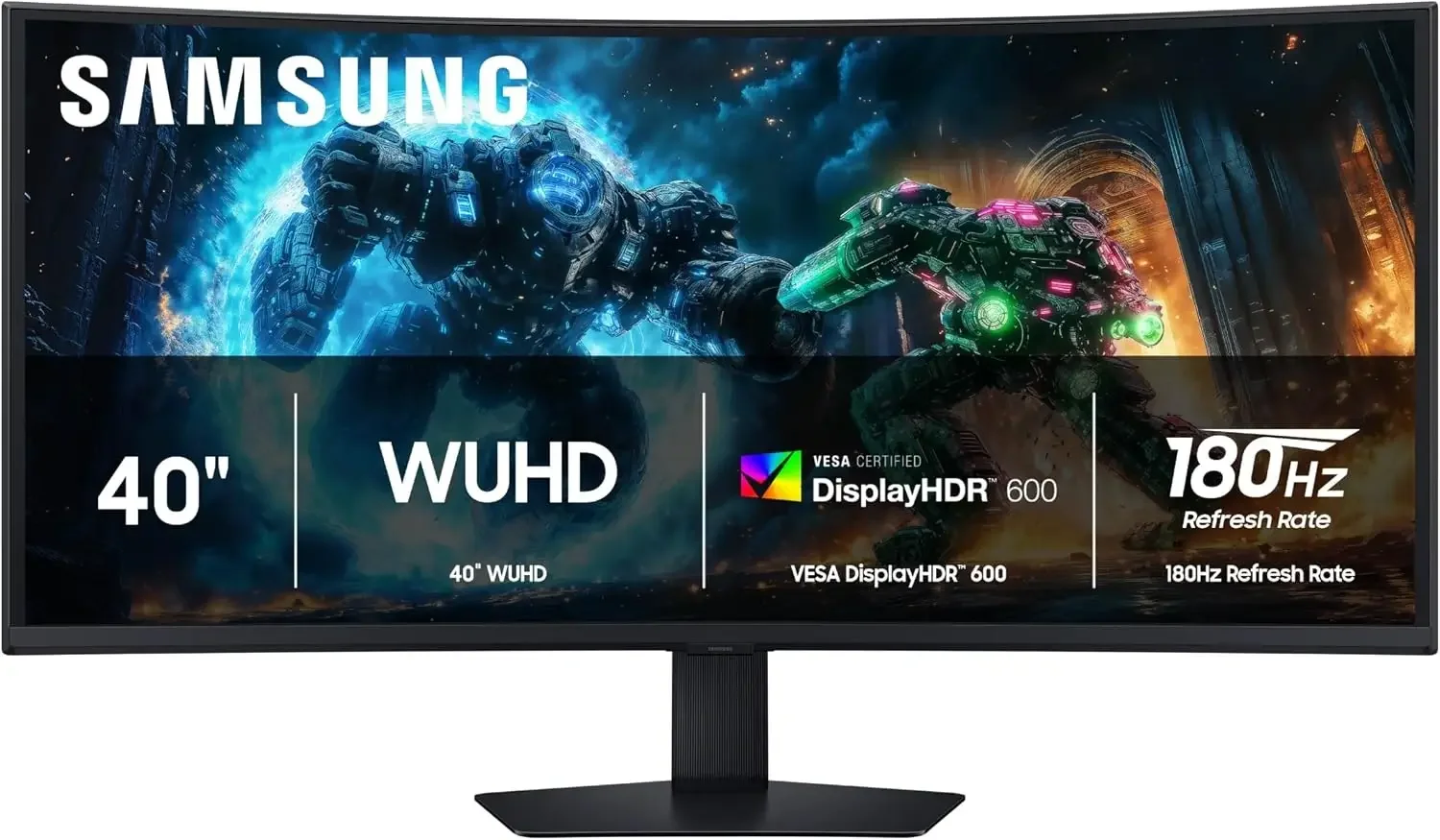 Samsung Odyssey G7 FG750 40-inch WUHD 5K2K 180Hz Curved Gaming Monitor