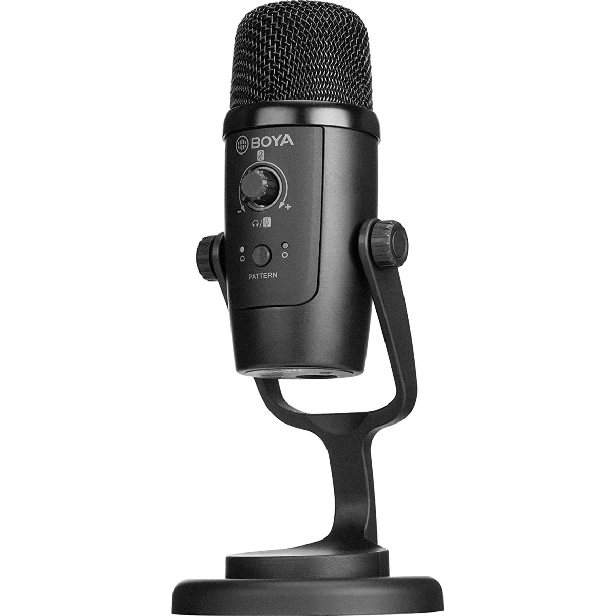 Boya BY-PM500 USB Condenser Microphone with Table Stand, Black