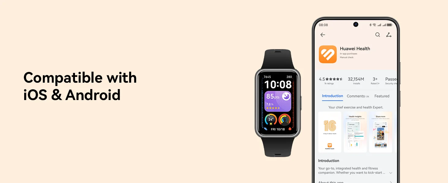 HUAWEI Band 11 Health & Fitness Tracker with 14-Day Battery Life - White - Image 18