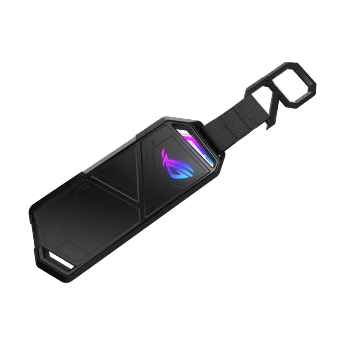 Asus ROG Strix Arion Aluminum M.2 NVMe SSD Enclosure, USB 3.2 Gen 2 Type-C, 10 Gbps, Protective Holder and Dual Cables - Image 7