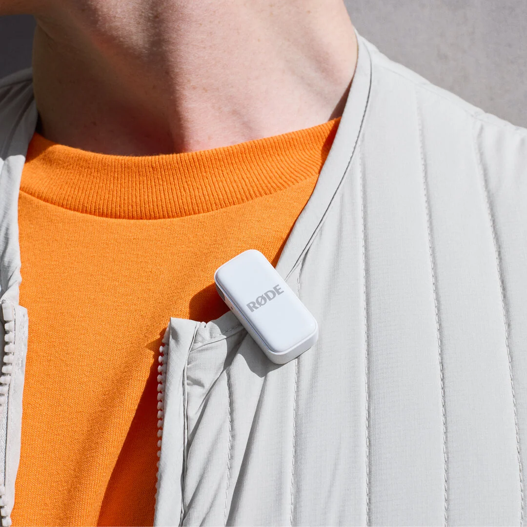 ميكروفون لاسلكي RØDE Wireless Micro USB-C صغير مع ميكروفونين وعلبة شحن - أسود - Image 13