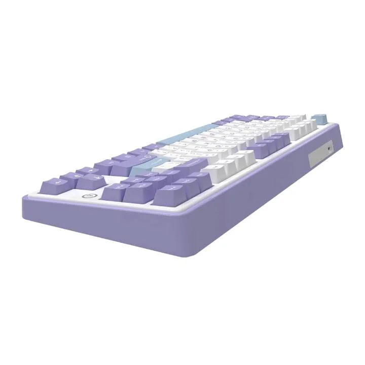 كيبورد AJAZZ AK870 سلكي للألعاب لويندوز وماك – بنفسجي أبيض أزرق - Image 4