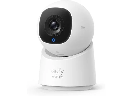 Eufy by Anker C220 Wireless Indoor Security Camera, 2K, 360° Pan & Tilt, White - Thumbnail 5
