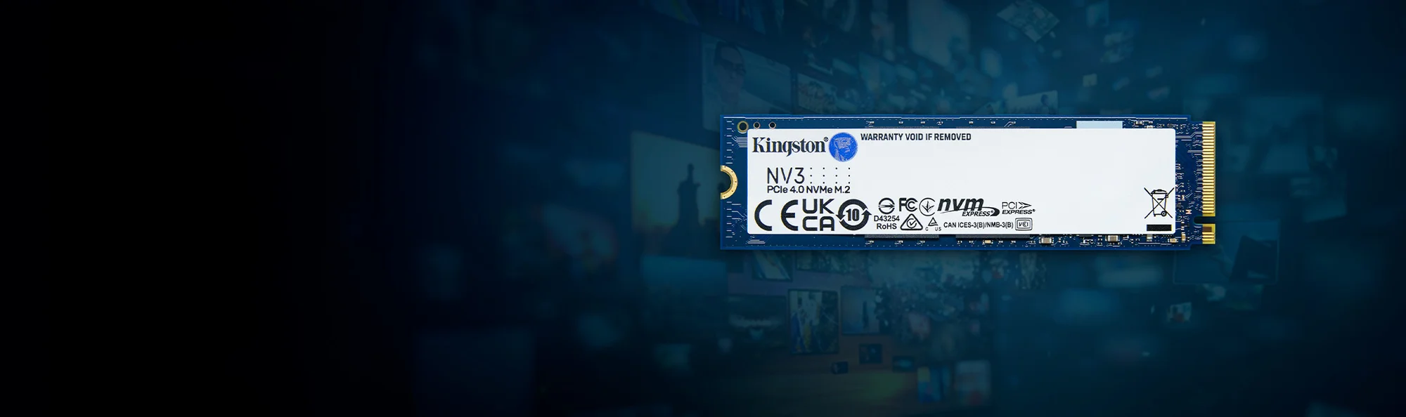 هارديسك SSD داخلية Kingston NV3 سعة 2TB M.2 2280 NVMe PCIe Gen 4x4 بسرعة تصل إلى 6000 MB/s - Image 9