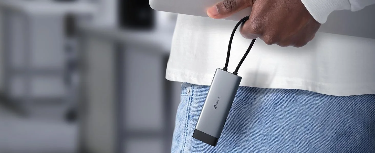 موزع USB-C 6 في 1 TP-LINK UH6120C مع HDMI 4K@60Hz وإيثرنت جيجابت وPD 100W - Image 15