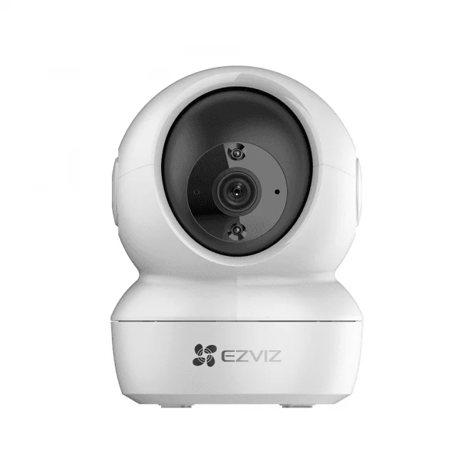 كاميرا منزليه ذكيه متحركه Pan & Tilt Ezviz H6C بدقه 2K+ بزاويه 360° مع اكتشاف حركه والتتبع تلقائي والرؤيه ليليه وصوت ثنائي اتجاه