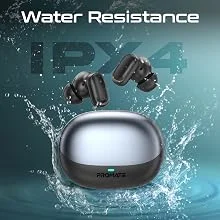 Promate Lush-Pro True Wireless Stereo Earbuds with IntelliTouch Controls, HD Microphone & IPX4 Water Resistance - Black - Thumbnail 17