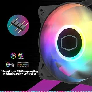 هيكل ألعاب Cooler Master MasterBox TD500 Mesh أبيض ميد تاور بإضاءة ARGB - Thumbnail 11