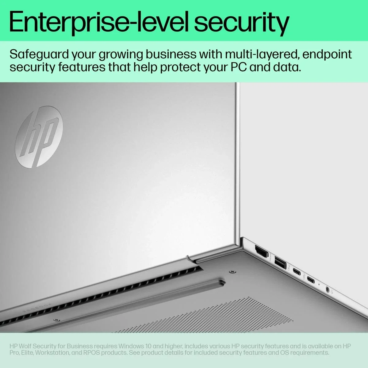 لابتوب HP ProBook 460 G11 مقاس 16 إنش Intel Core Ultra 5 125U مع 16GB RAM و512GB SSD لون Silver - Thumbnail 4