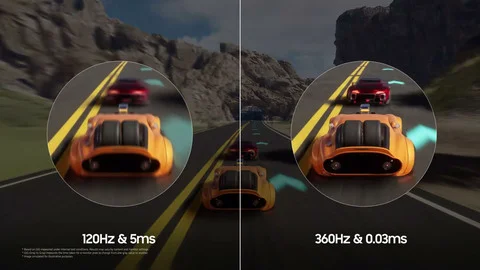 شاشة ألعاب Samsung Odyssey G6 G60SD مقاس 27 إنش QHD OLED بتردد 360Hz وزمن استجابة 0.03ms - Thumbnail 15