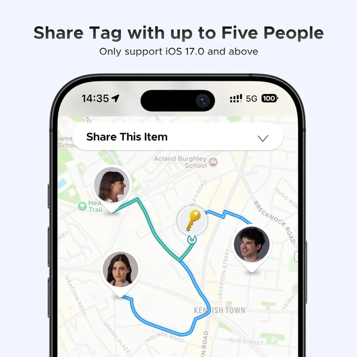 Ugreen FineTrack Air Bluetooth Tracker Tag for Apple Find My - Image 3