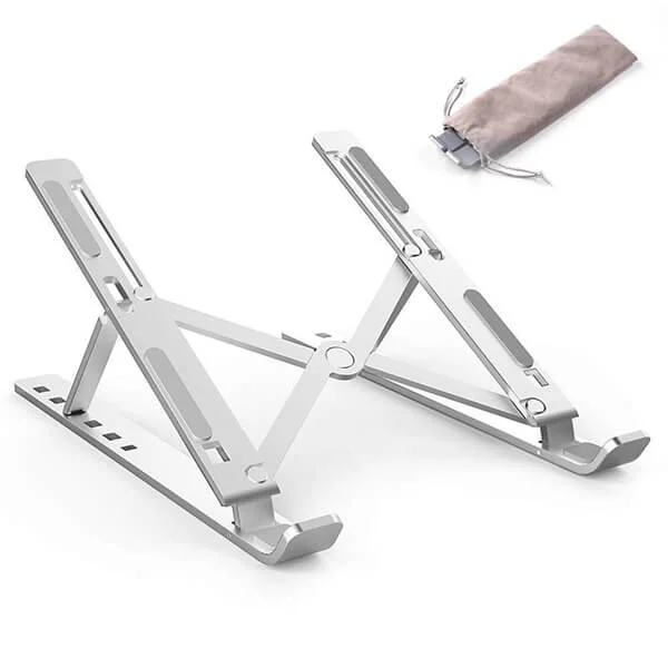 Ergonomic Adjustable Foldable Laptop Stand for Up to 16 Inch Laptops - Image 2