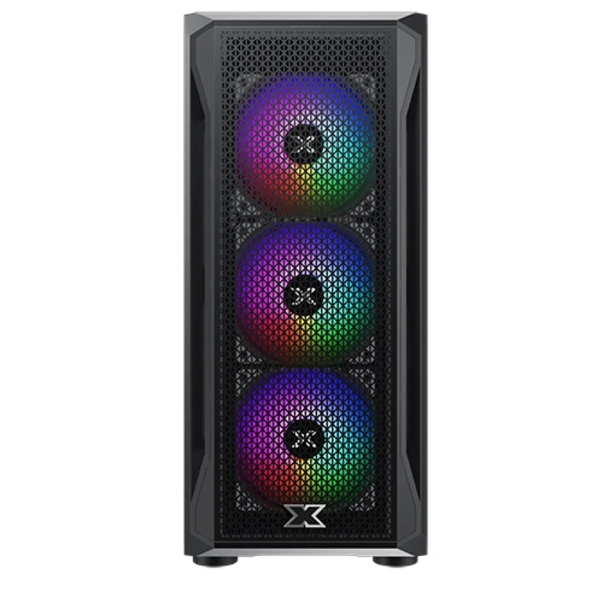 XIGMATEK Gaming X ATX PC Case with Tempered Glass - Thumbnail 2