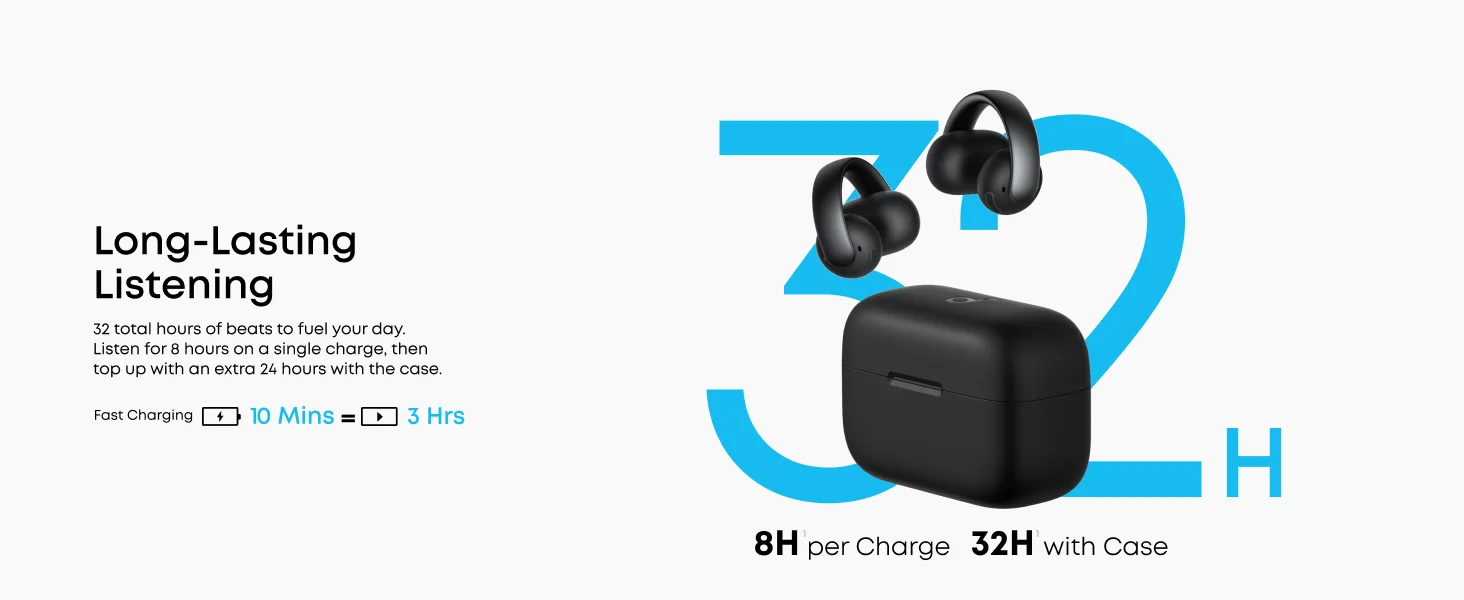 Anker Soundcore AeroClip Open-Ear Clip-On Earbuds with 12mm Drivers and Hi-Res Audio - Image 25
