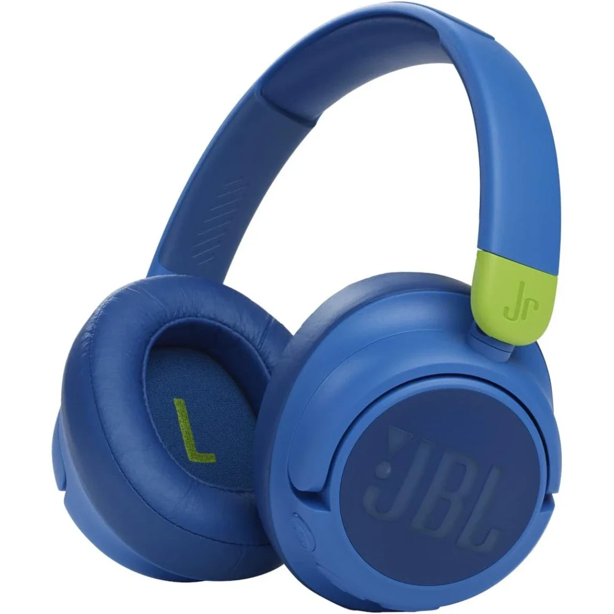 JBL JR460NC Wireless Noise-Cancelling Kids Over-Ear Headphones Blue