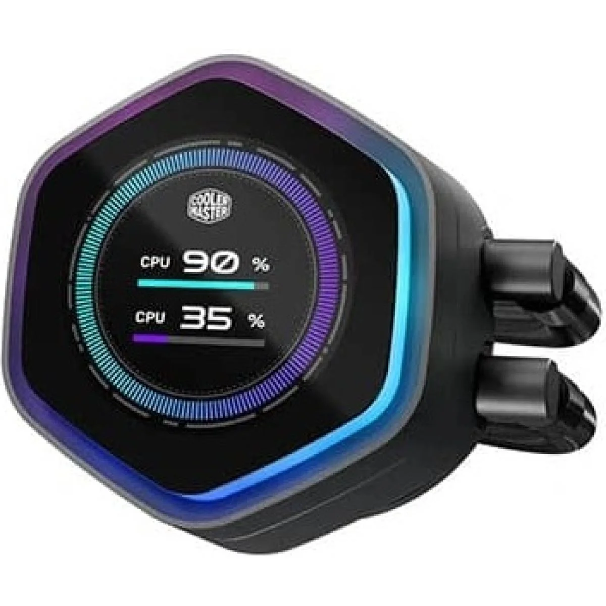 Cooler Master MasterLiquid ATMOS II 360 LCD Black ARGB AIO CPU Liquid Cooler - Thumbnail 2
