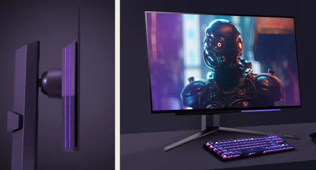 شاشة ألعاب LG 27GS95QE-B UltraGear OLED مقاس 27 إنش QHD بتردد 240 هرتز - Thumbnail 18