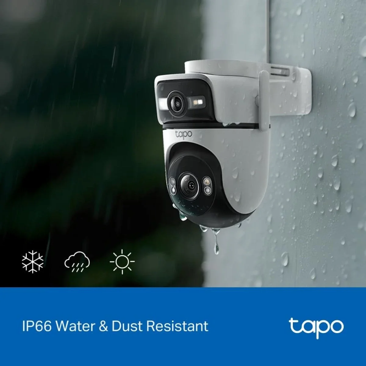 كاميرا مراقبة خارجية TP-LINK Tapo C545D بعدستين 2K 3MP مع التتبع الذكي - Image 8