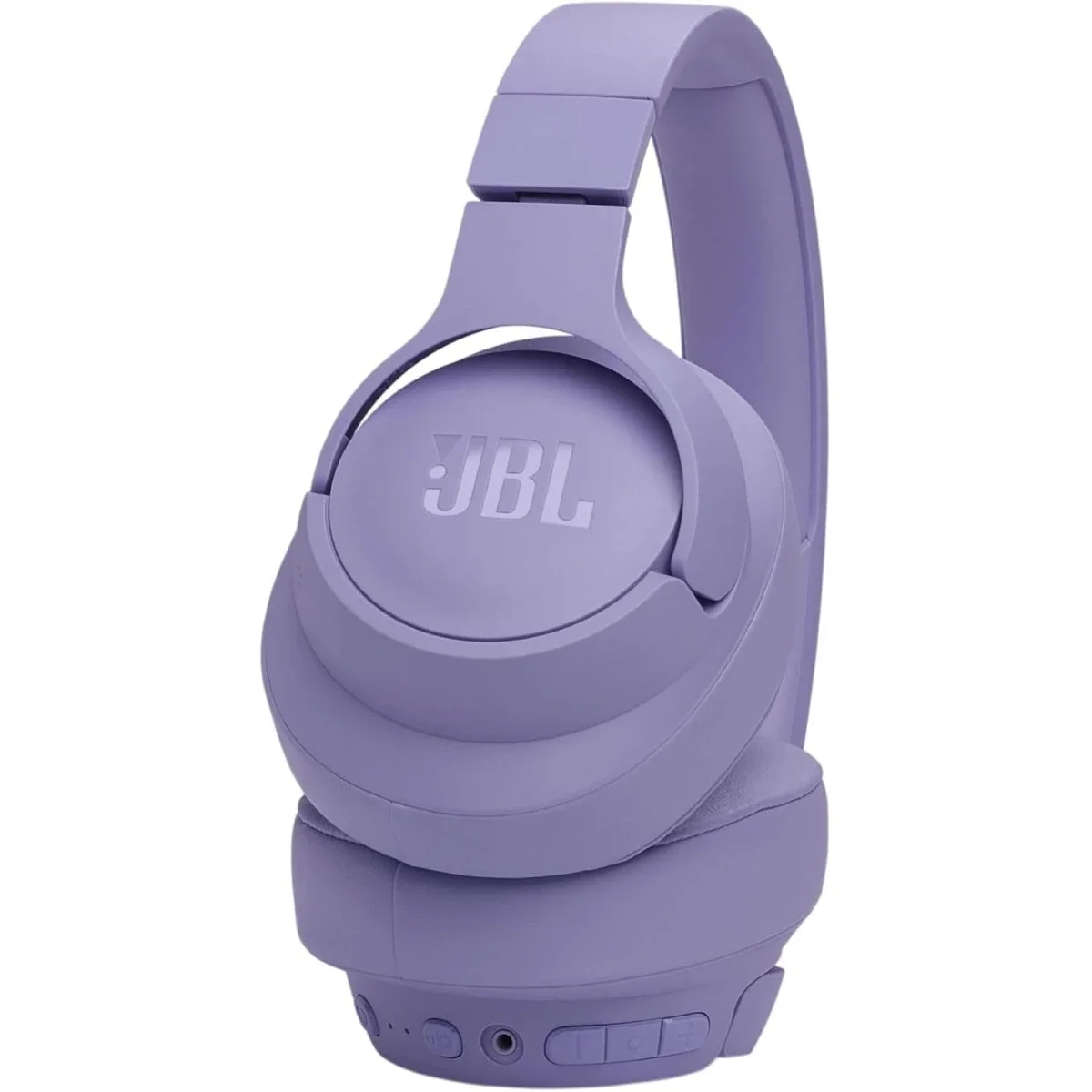 سماعات رأس JBL TUNE 770NC لاسلكية فوق الأذن مع إلغاء الضوضاء التكيفي وBluetooth 5.3 وبطارية حتى 70 ساعة - بنفسجي - Thumbnail 4