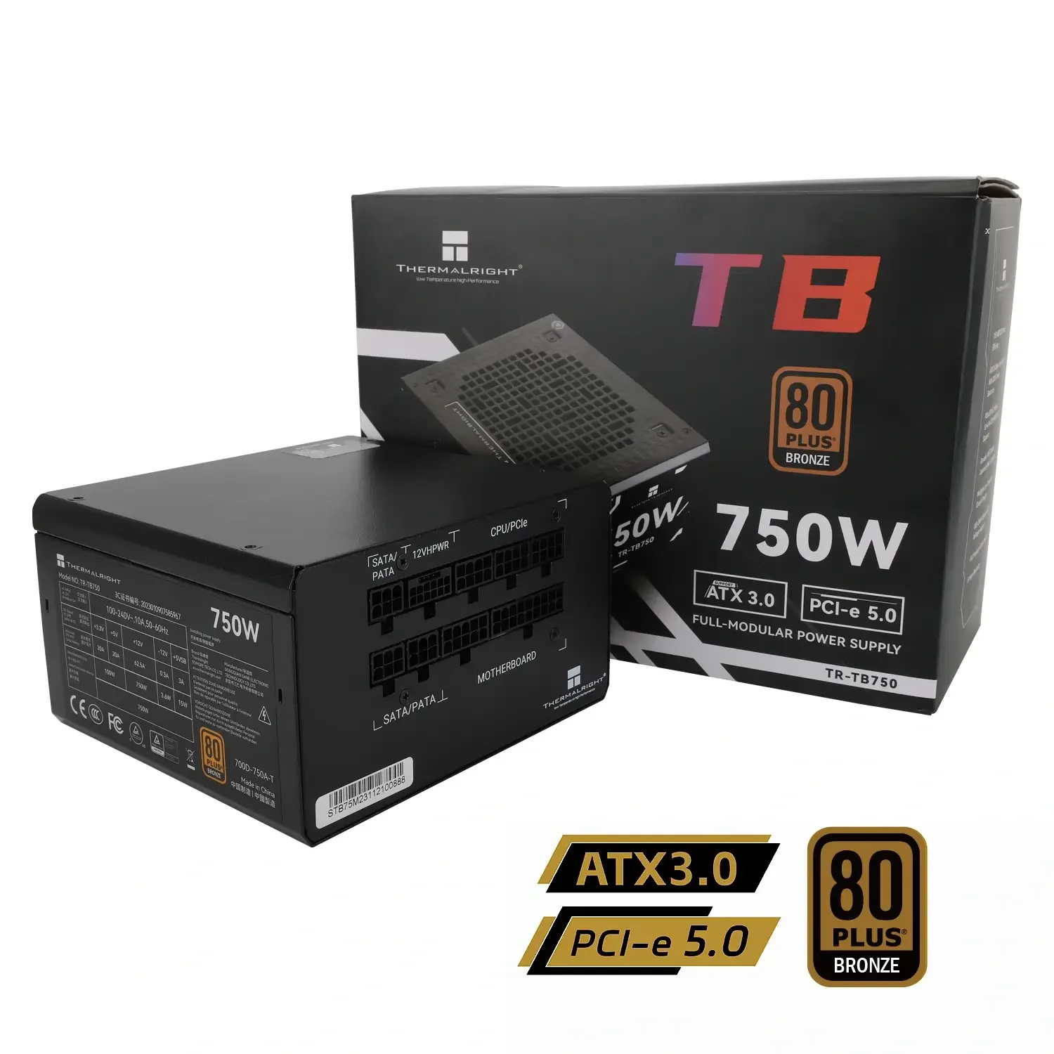 Thermalright TR-TB750 750W 80 Plus Bronze Fully Modular Power Supply