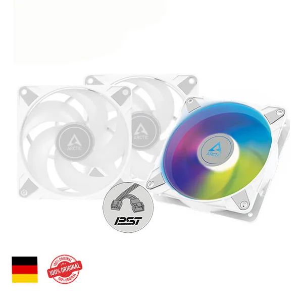 ARCTIC P12 PWM PST A-RGB 120mm Case Fan with Cable Splitter 3 Pack