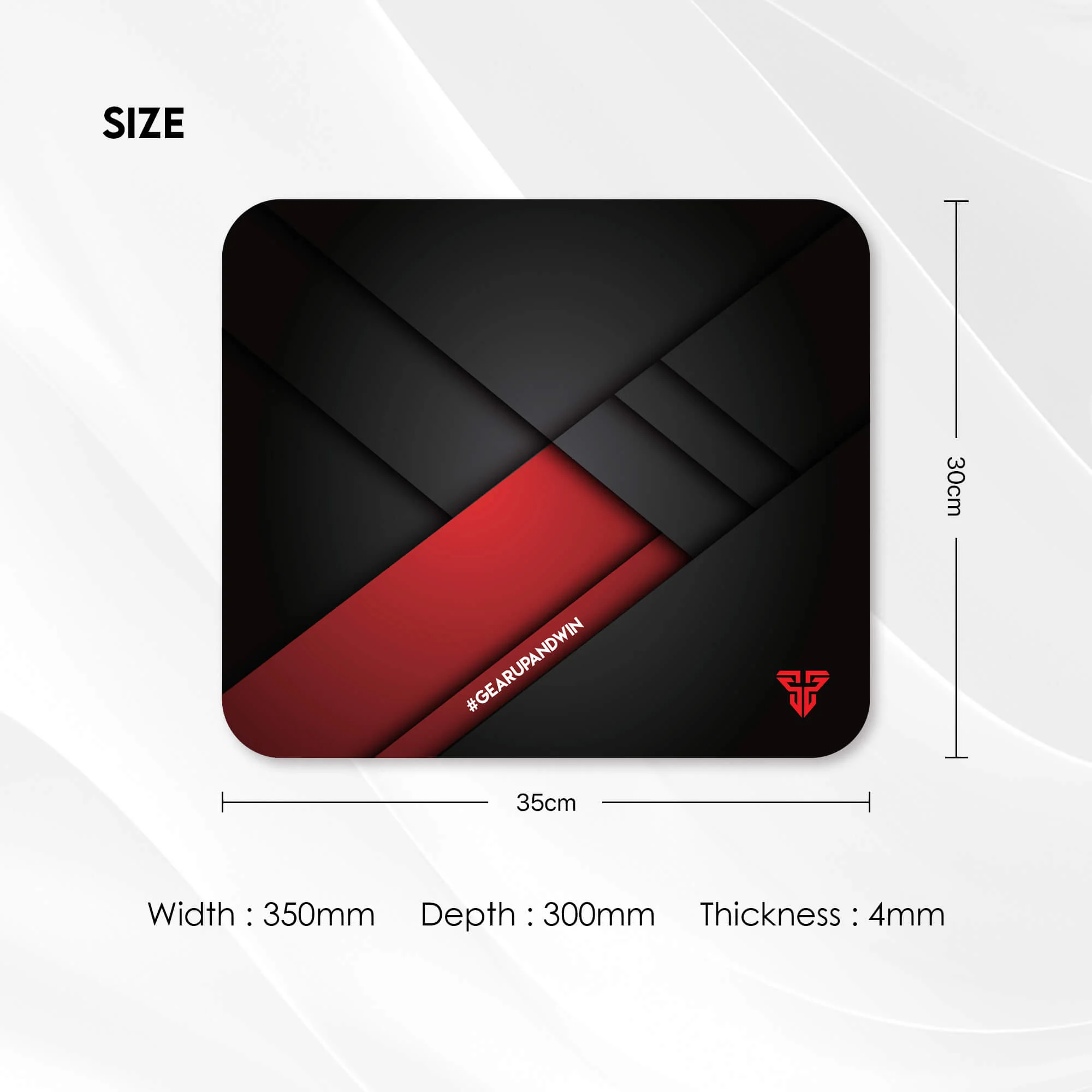 Fantech Vigil MP356 Gaming Mouse Pad - Thumbnail 8
