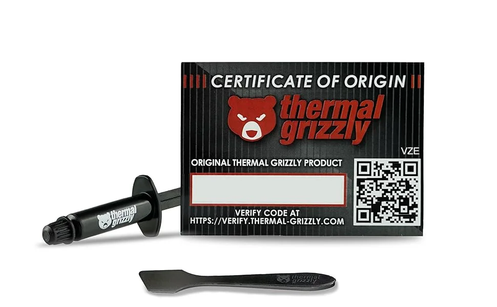 معجون حراري Thermal Grizzly Kryonaut عالي الأداء 1 غ - Thumbnail 6