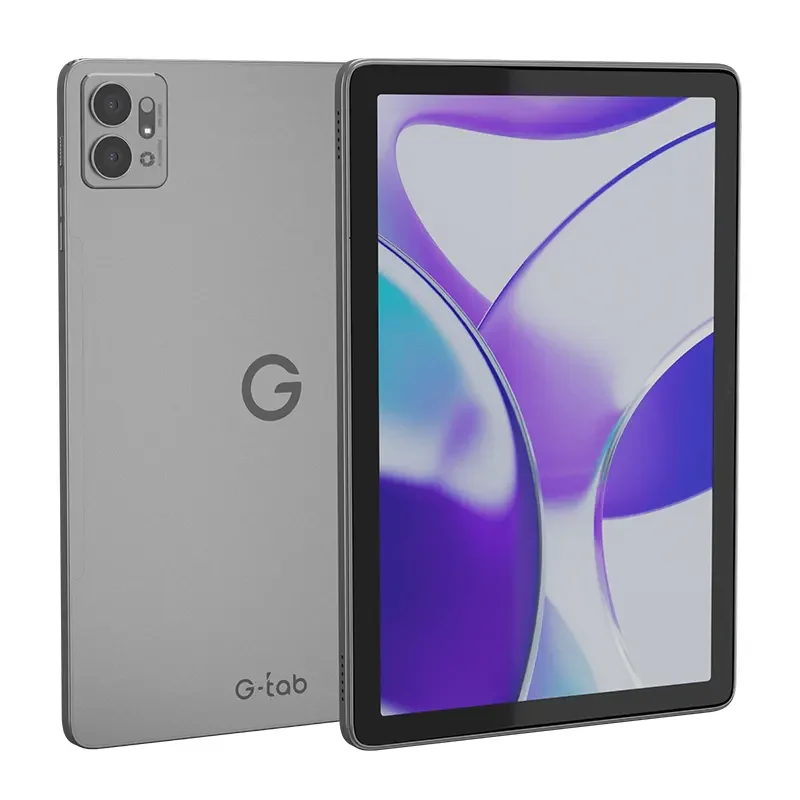 تابلت G-TAB T13 شاشة 10.1 إنش IPS HD (800×1280)، أندرويد 16، تخزين 64GB، رام 4+8GB، 4G LTE