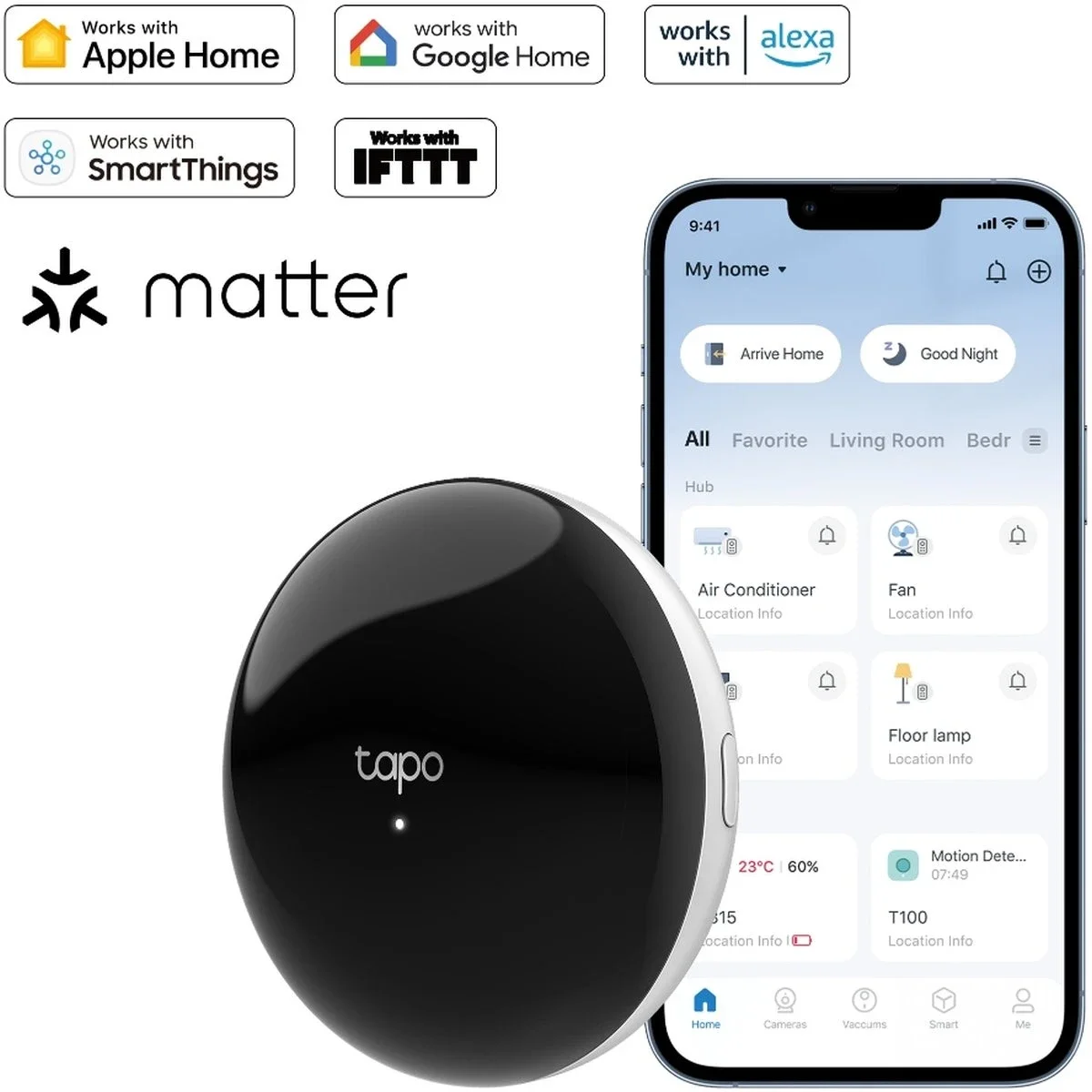 TP-LINK Tapo H110 Smart Infrared Hub with Matter and Sub-1GHz - Image 10