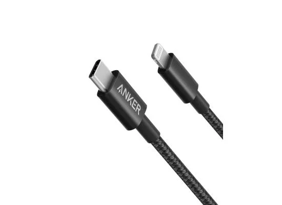 كابل Anker 322 من USB-C إلى Lightning، معتمد من Apple MFi، 6 قدم، أسود - Image 5