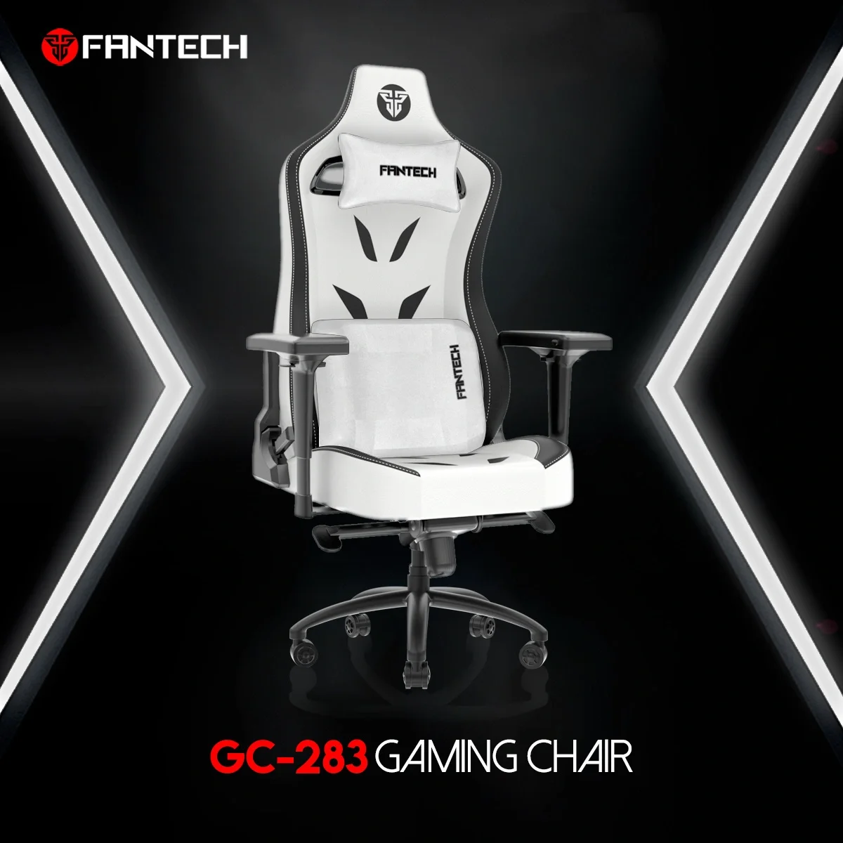 Fantech Alpha GC-283 Gaming Chair White - Image 1