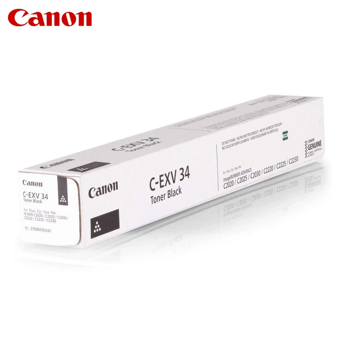خرطوشة تونر ليزر Canon C-EXV34 أصلية باللون الأسود