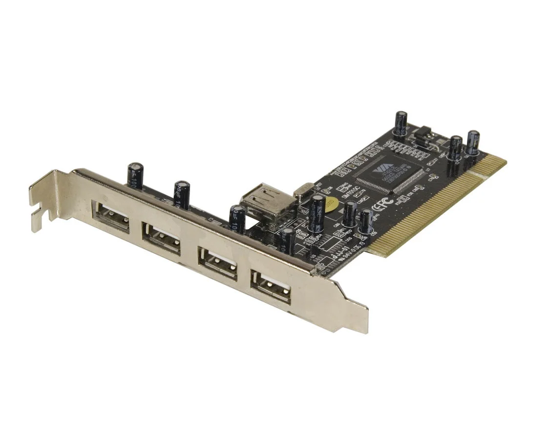 كرت توسعة USB Intex بواجهة PCI و4 منافذ USB 2.0