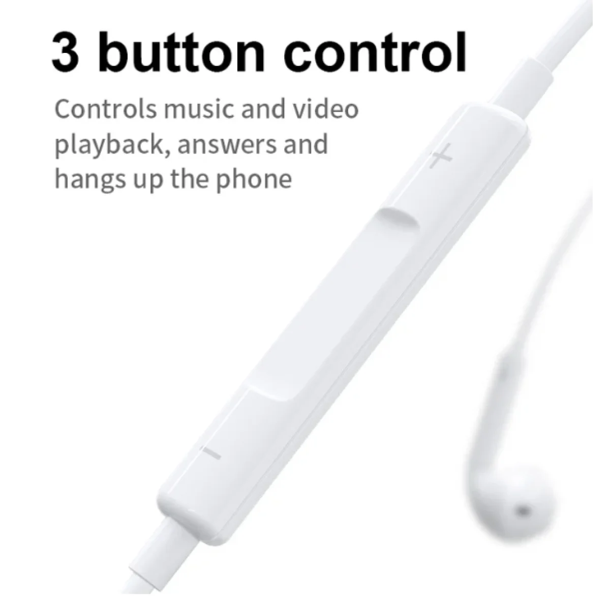 JOYROOM JR-EP3 Wired Lightning Earphones for iPhone - Image 4